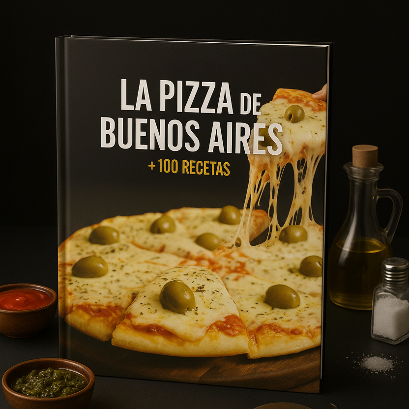 Ebook: La Pizza de Buenos Aires en Tu Cocina + 100 Recetas